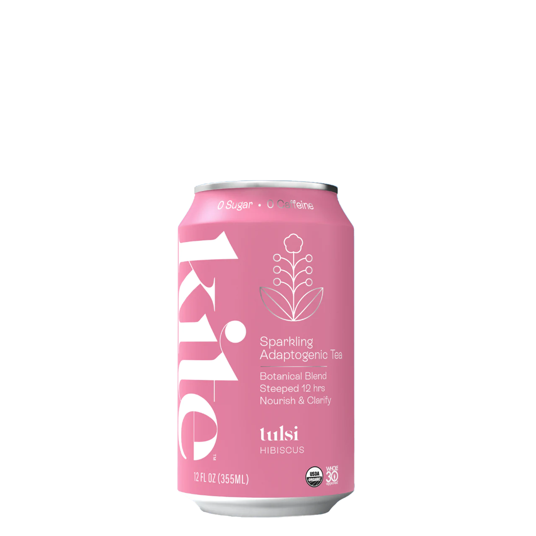 Align: Tulsi Hibiscus Sparkling Adaptogenic Tea | Kite